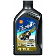 Shell Motorový olej Advance Ultra 4T 15W-50 1L