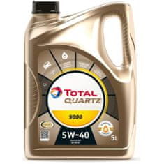 Total Motorový olej QUARTZ 9000 5W-40 5L.