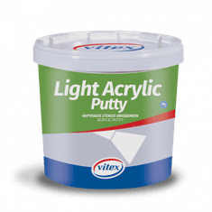 Vitex Light acrylic putty - odľahčený tmel na stenu biely 750ml