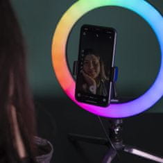 Doerr Vlogging Kit VL-26 LED RGB videosvetlo pre SmartPhone
