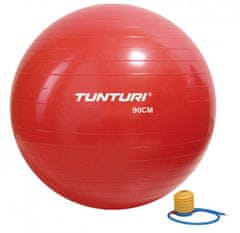 Tunturi Gymnastická lopta 90 cm červená