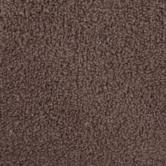 Vidaxl Plyšový koberec sivohnedý 300x200 cm