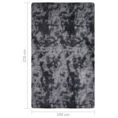 Vidaxl Chlpatý shaggy koberec antracitový 270x180 cm