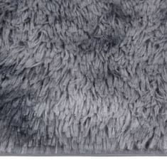 Vidaxl Chlpatý shaggy koberec antracitový 270x180 cm
