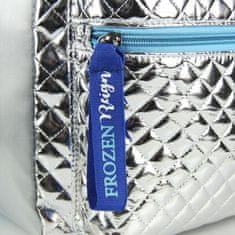 Cerda Dievčenský štýlový batoh DISNEY FROZEN Fashion Silver, 40cm, 2100002694