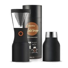 Asobu  COLD BREW - elegantný kávovar na ľadovú aj horúcu kávu - čierná 