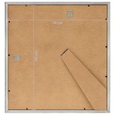 Vidaxl Fotorámik, 5 kusov, na stenu alebo stôl, 50x50 cm, MDF