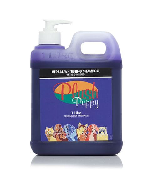 Plush Puppy Šampón Herbal Whitening Shampoo 1 Liter