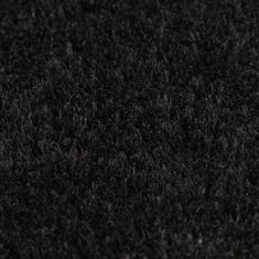 Vidaxl Rohožky, 2 ks, kokosové vlákno, 17 mm, 50x80 cm, čierne
