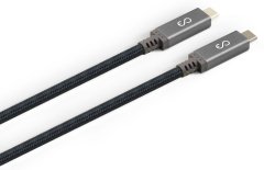 EPICO Thunderbolt 3 Braided Cable , 1 m 9915141900013, sivý
