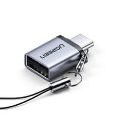 Ugreen US270 adaptér USB 3.0 / USB-C, sivý