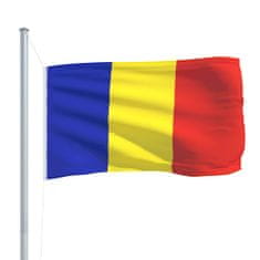 Vidaxl Vlajka Rumunsko 90x150 cm