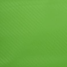 Vidaxl Fólia na automobily matná 3D zelená 500x152 cm