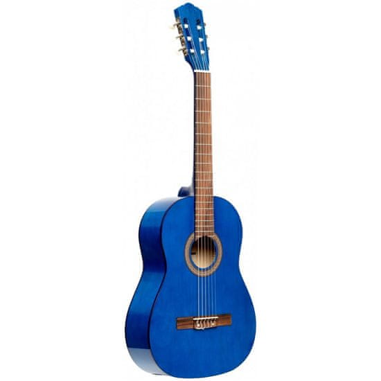 Stagg SCL50-BLUE, klasická gitara 4/4, modrá