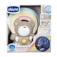 Chicco medveď s projektorom First Dreams Rainbow Bear 0M neutrálna