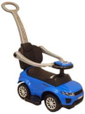 Baby Mix Detské hrajúce vozítko 3v1 Baby Mix modré