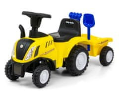 MillyMally Odrážadlo New Holland T7 Traktor Yellow