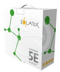 Solarix Inštalačný kábel Solarix CAT5E UTP PVC Eca 100m/box SXKD-5E-UTP-PVC