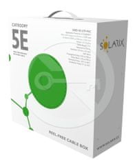 Solarix Inštalačný kábel Solarix CAT5E UTP PVC Eca 100m/box SXKD-5E-UTP-PVC