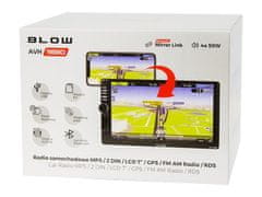 Blow AVH 9880-Autorádio 2 DIN | GPS, Dotykové 7", Bluetooth, RDS, FM, AM