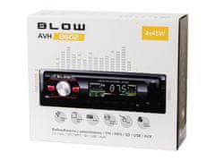 Blow AVH 8602-Autorádio 1DIN, MP3, USB, SD, MMC, FM