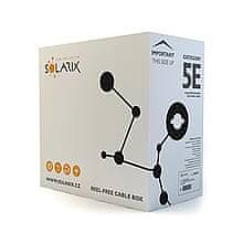 Solarix Inštalačný kábel Solarix CAT5E UTP PE Fca vonkajší 305m/box SXKD-5E-UTP-PE