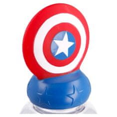 Stor Fľaša na pitie Avengers Captain America 3D víčko 560ml