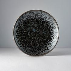 MIJ Plytký tanier Black Pearl 25 cm