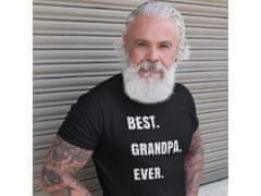 Fenomeno Pánske tričko Best grandpa ever - Čierne Veľkosť: M