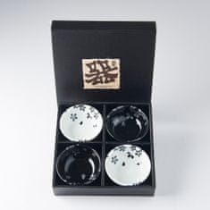 MIJ Set misiek Black & White Sakura 200 ml 4 ks