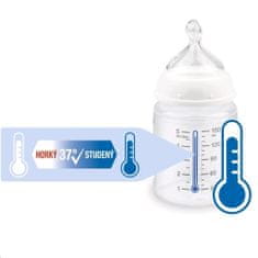 Nuk Dojčenská fľaša First Choice Temperature Control 150 ml blue