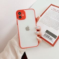 IZMAEL Silikónové flexibilné puzdro Milky Case pre Apple iPhone 12 - Ružová KP11847