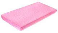 Sensillo FROTÉ obliečka na detský matrac 120x60 - ružová
