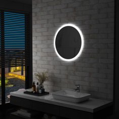 Vidaxl Kúpeľňové LED zrkadlo 60 cm