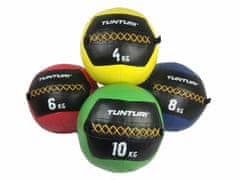 Lopta pre funkčný tréning TUNTURI Wall Ball - zelený 10 kg