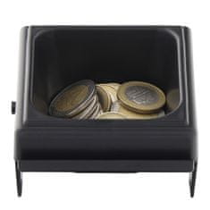 Rottner Cash plastový mincovník čierny | | 8.5 x 4.5 x 9.5 cm