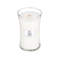 Woodwick Vonná sviečka váza Linen 609,5 g
