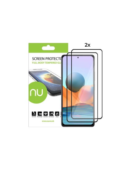 Nuvo ochranné sklo na displej pre Xiaomi Redmi Note 10 Pro (2ks v balení)