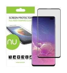 Nuvo Ochranné sklo NUVO na Samsung Galaxy S10 Plus čierne, N-SKL-SG-S10P-CIE