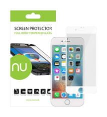 Nuvo Ochranné sklo NUVO pre Apple iPhone 6S 4.7, biele, N-SKL-IP6S-FULL-BIE