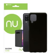 Nuvo Silikónový obal NUVO na Samsung Galaxy A12 čierny