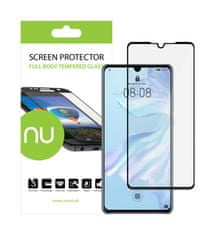 Nuvo Ochranné sklo NUVO na Huawei P30 čierne, N-SKL-HU-P30-CIE