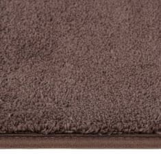 Vidaxl Plyšový koberec sivohnedý 300x200 cm