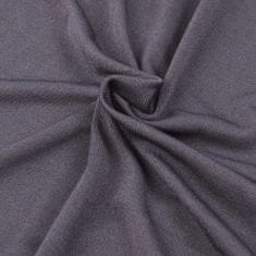 Vidaxl Elastický poťah na pohovku, antracitovo šedý polyesterový úplet