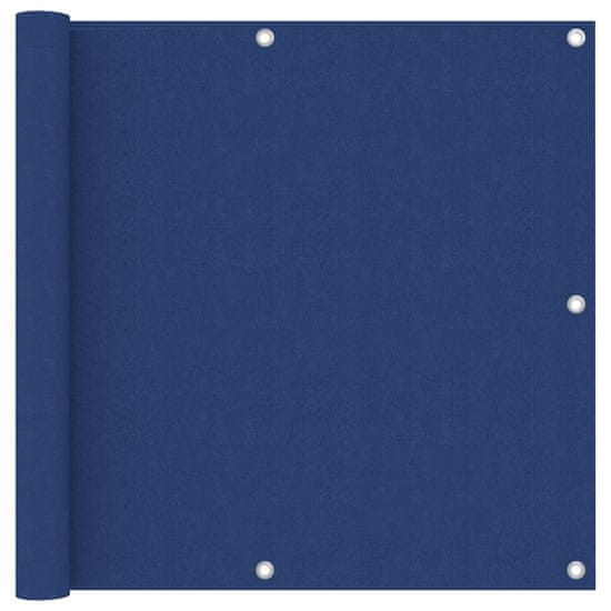 Vidaxl Balkónová markíza, modrá 90x400 cm, oxfordská látka