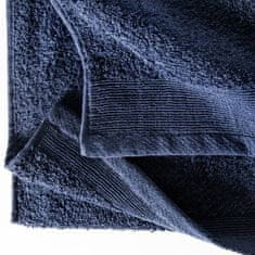 Vidaxl Saunové uteráky 5 ks námornícke modré 80x200 cm bavlnené 450 g/m2