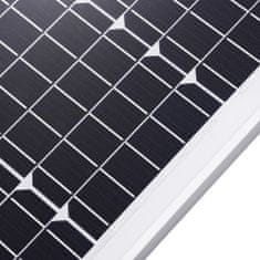 Vidaxl Solárny panel hliník a bezpečnostné sklo 80 W monokryštalický