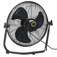 Vidaxl Podlahový ventilátor 3 rýchlosti 45 cm 60 W čierny