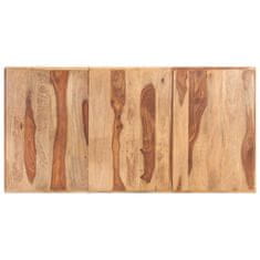 Vidaxl Stolová doska, drevený masív sheesham 16 mm, 180x90 cm