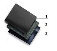 ZAGATTO Pánska peňaženka ZG-N4-F5 RFID BLACK-RED